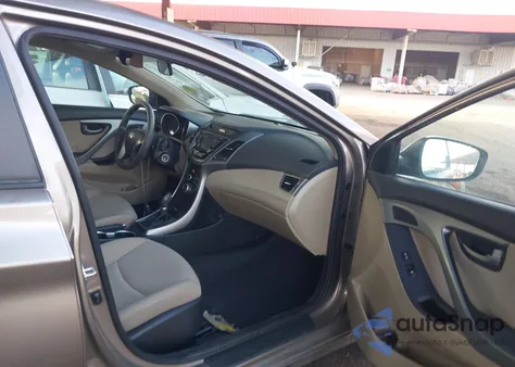 2016 Hyundai Elantra Se from USA, damaged, VIN 5NPDH4AE0GH760003